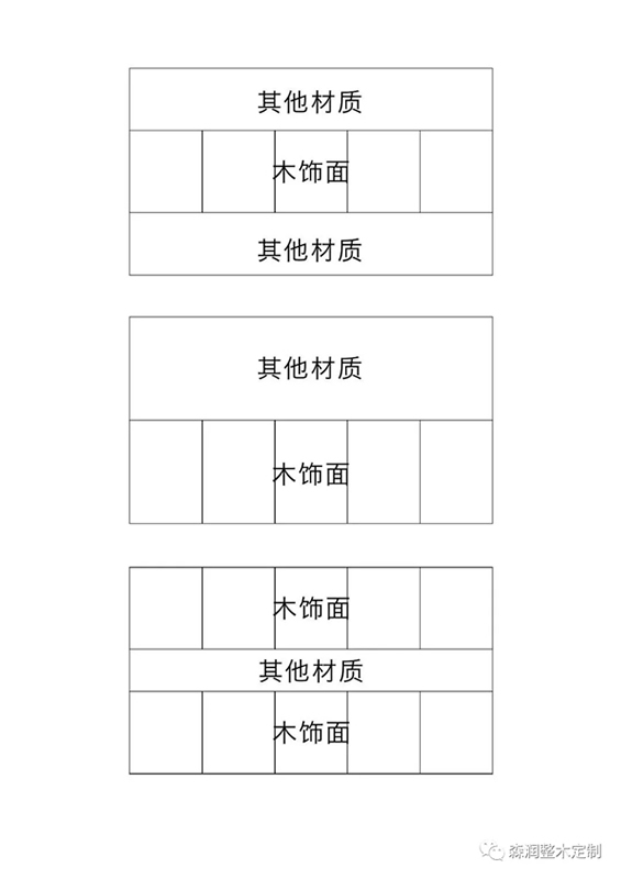 森润整木定制的极简轻奢木饰面背景墙设计思路