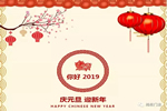 旭松门业全体员工祝您2019新年快乐！