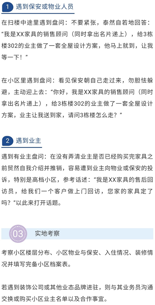 万嘉信木门：最详细有效的小区营销攻略