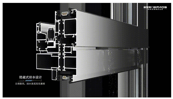 富奥斯门窗·新品鉴赏 | 奥艺FW106-70P外开窗全方位守护，无惧暴雨侵袭