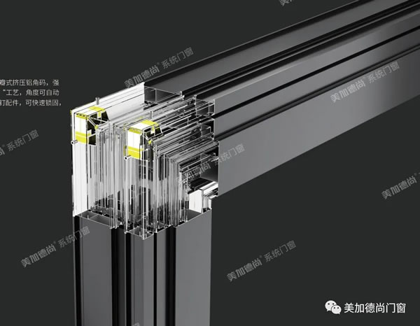 美加德尚门窗 | 新品 | 简美双内开系统窗，省电不是一点点！